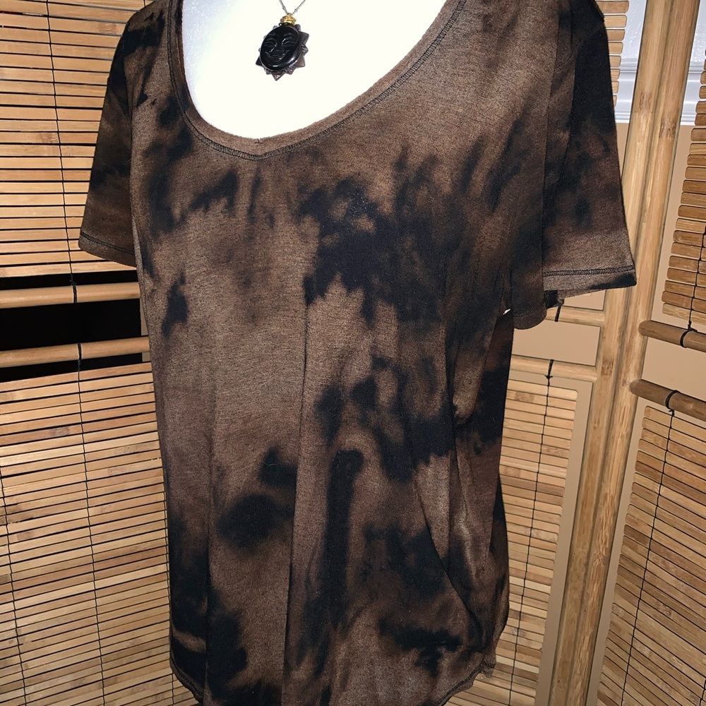 Bleach dyed Top